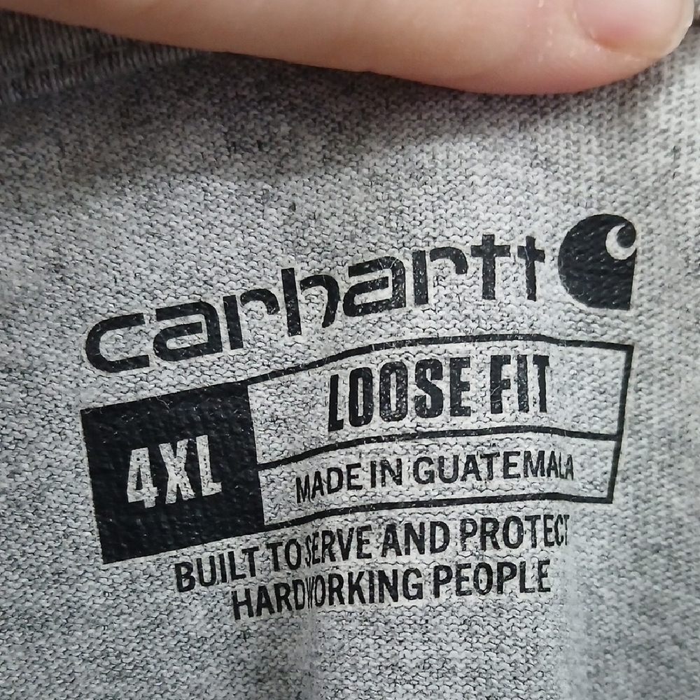 Carhartt Heather Gray Short Sleeve Tee - Picture 5 of 5